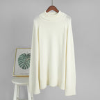 Damen Oversized Rollkragenpullover R&B