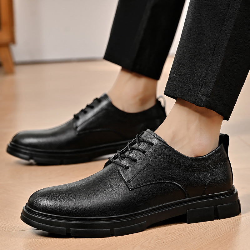 Herren elegante Schnürschuhe mit rutschfester Sohle R&B