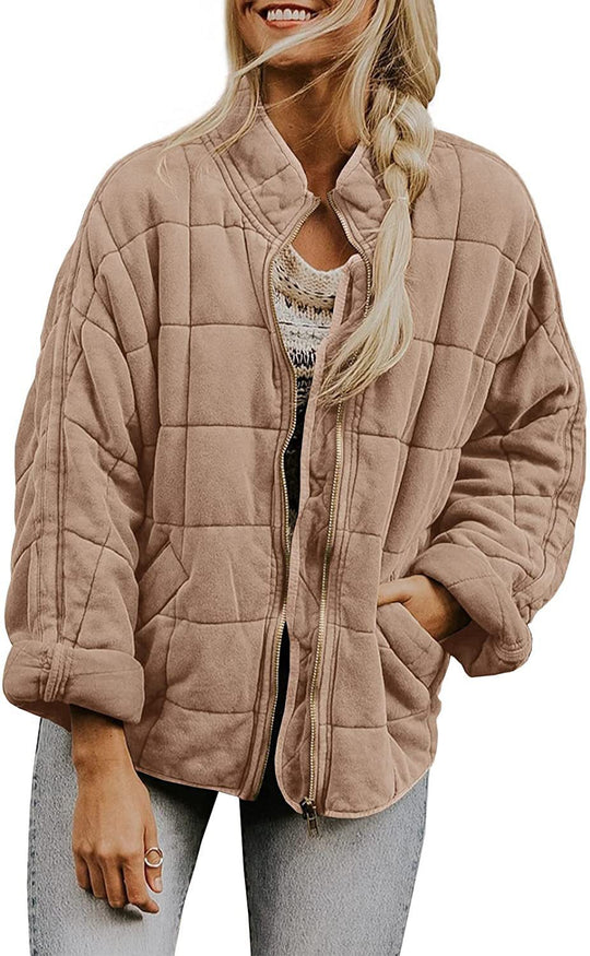 Damen Übergröße Steppjacke R&B