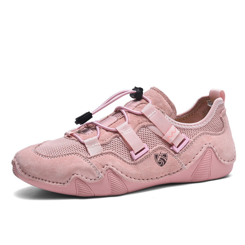 Damen Sportliche Mesh-Sneaker mit Schnellschnürsystem R&B