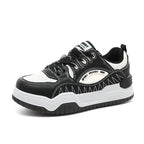 Damen sportliche Chunky Sneakers mit dämpfender Laufsohle R&B