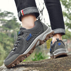 Damen Outdoor-Sneaker mit atmungsaktiver Mesh-Oberfläche und rutschfester Sohle