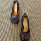 Damen Modische Ballerinas mit elegantem Schnitt und hohem Absatz R&B