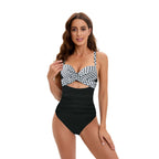 Damen Hochtaillierter Bikini mit modischem Twist-Design R&B
