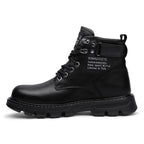 Herren robuste Schnürstiefel mit dämpfender Sohle R&B