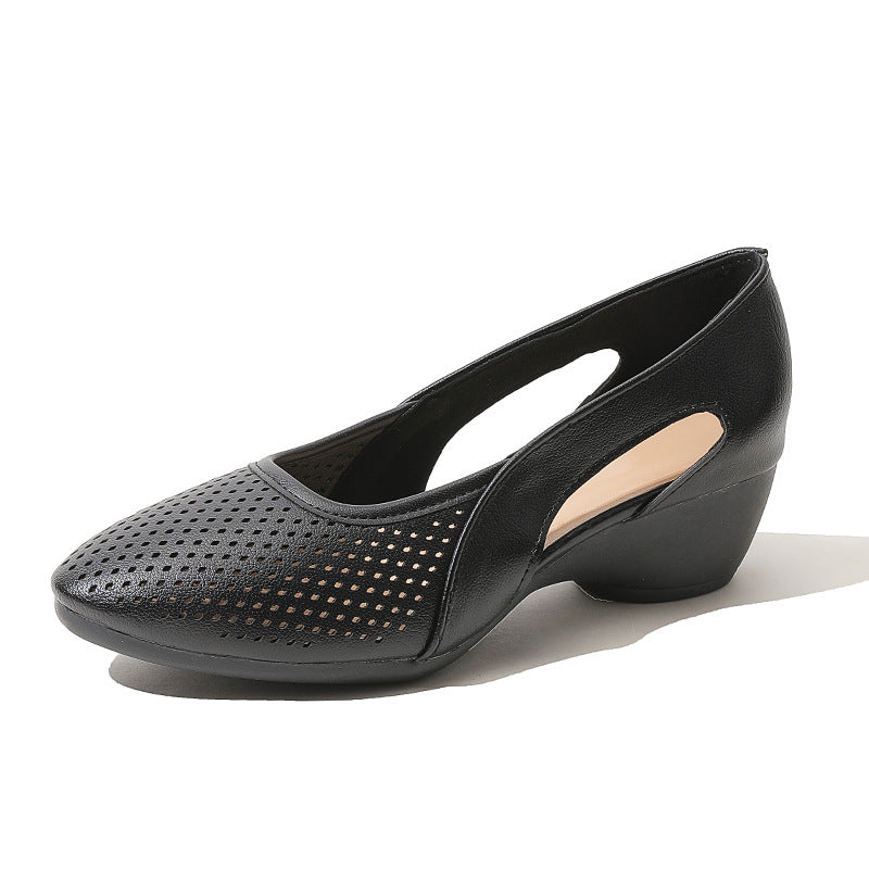 Damen Sling-Pumps mit atmungsaktivem Lochmuster R&B