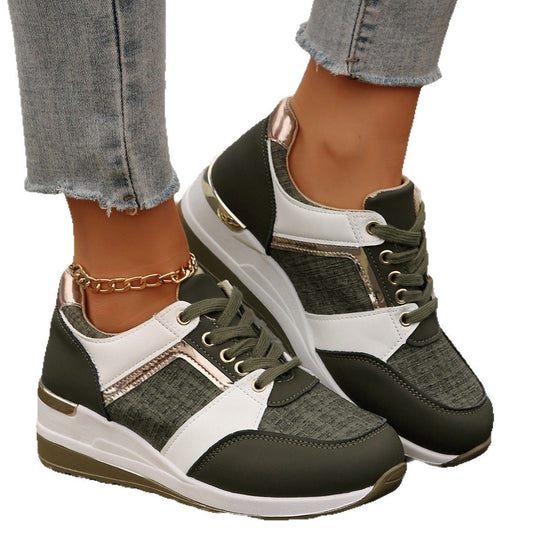 Damen Sportliche Sneakers mit atmungsaktiven Einsätzen und modischen Akzenten R&B