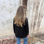 Damen eleganter und bequemer Blazer mit doppelter Knopfleiste R&B