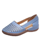 Damen Atmungsaktive Ballerinas mit modischem Lochmuster R&B