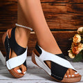 Damen Bequeme Sandalen mit verstellbarem Riemen
