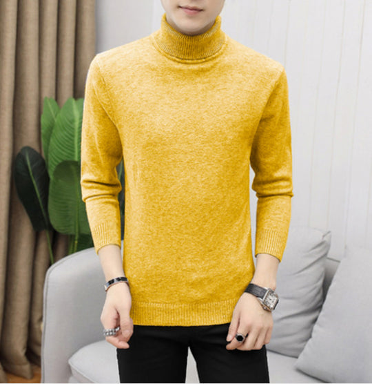 Herren Rollkragenpullover aus hochwertiger Baumwolle R&B