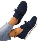 Damen Atmungsaktive Sneaker mit flexiblem Obermaterial und rutschfester Sohle R&B