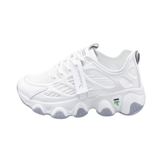 Damen Leichte Sport Sneakers mit atmungsaktiver Mesh-Oberfläche und dämpfender Sohle R&B