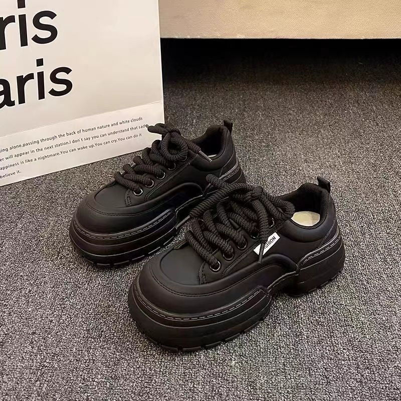 Damen Chunky Sneakers mit modischer Profilsohle und atmungsaktiver Oberflächenstruktur