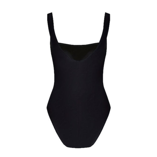 Damen Einteiler Badeanzug mit stilvollem Rüschendesign R&B