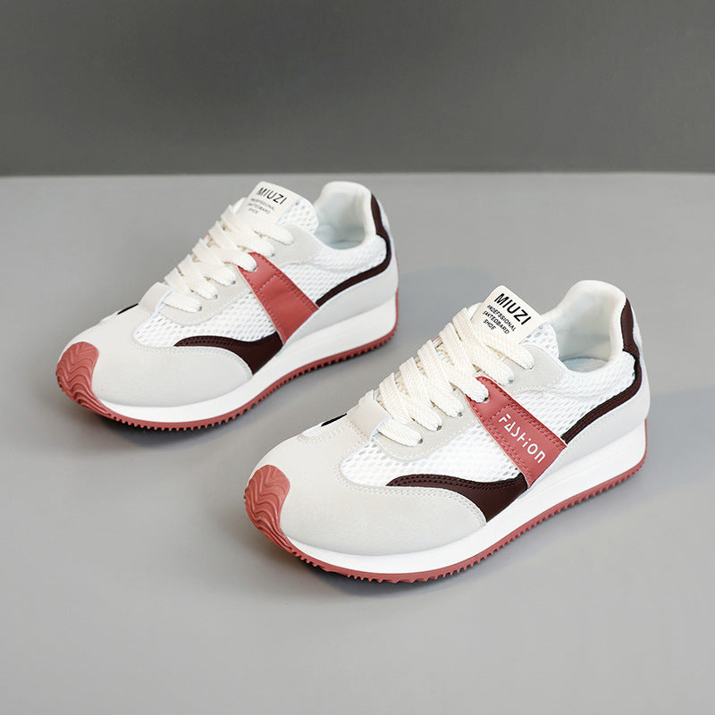 Damen Sportliche Sneakers mit atmungsaktivem Obermaterial und dämpfender Sohle R&B