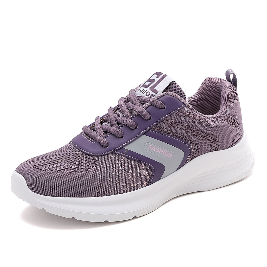 Damen Sneaker mit atmungsaktivem Obermaterial und rutschfester Sohle R&B