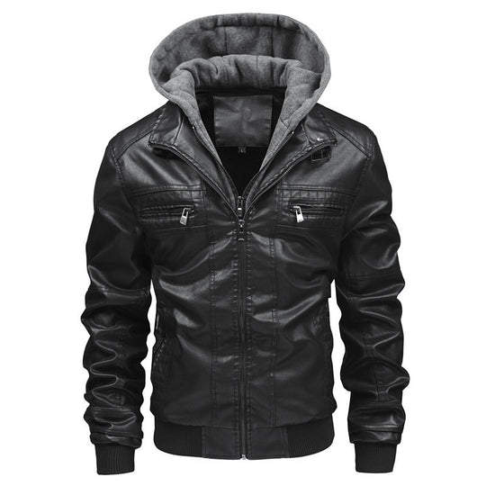 Herren jacke mit abnehmbarem Kapuzen-Innenfutter R&B