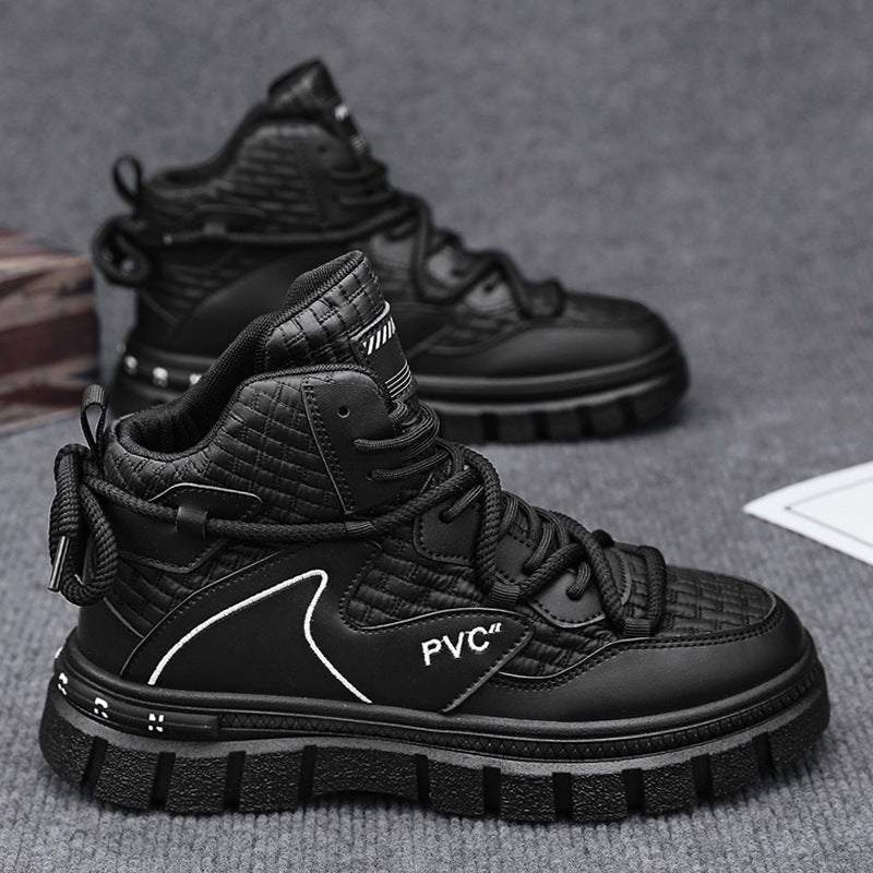 Damen Sportliche High-Top Sneaker mit rutschfester Sohle und bequemem Innenfutter R&B