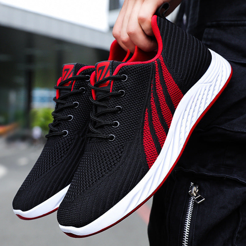 Damen Sportliche und atmungsaktive Laufschuhe mit elastischem Obermaterial