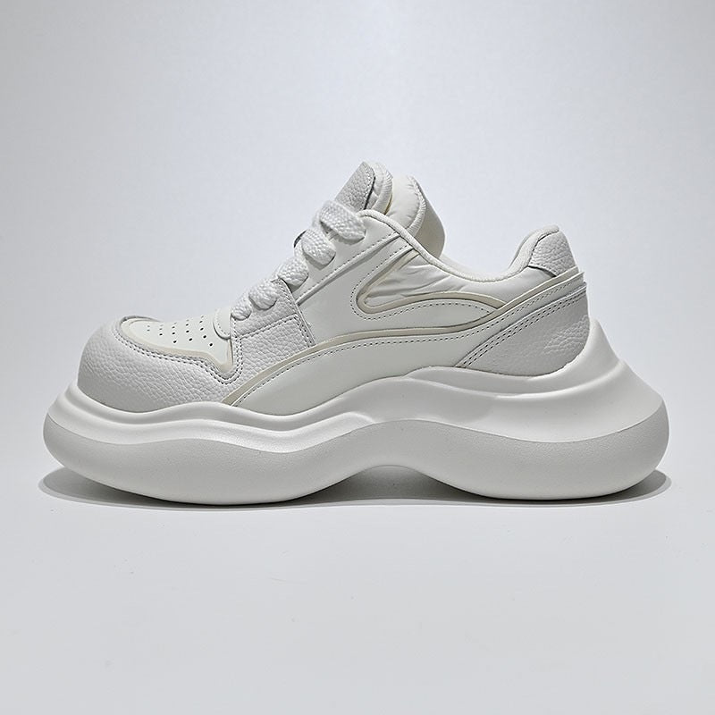 Damen sportive Chunky Sneakers mit innovativem Sohlenprofil und atmungsaktivem Obermaterial R&B