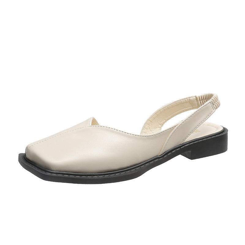 Damen Elegante Riemchen-Sandalen mit quadratischer Zehenpartie und flexibler Sohle R&B