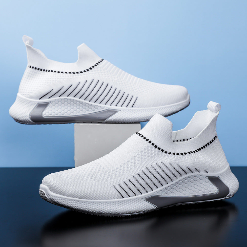 Damen Atmungsaktive Slip-On Sportschuhe mit flexibler Sohle R&B