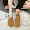 Damen Komfortable Slipper aus hochwertigem Wildleder R&B