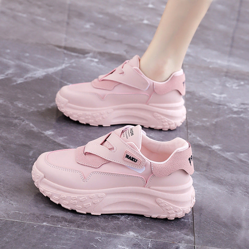 Damen Slipper Sneakers mit praktischem Klettverschluss und dämpfender Laufsohle R&B