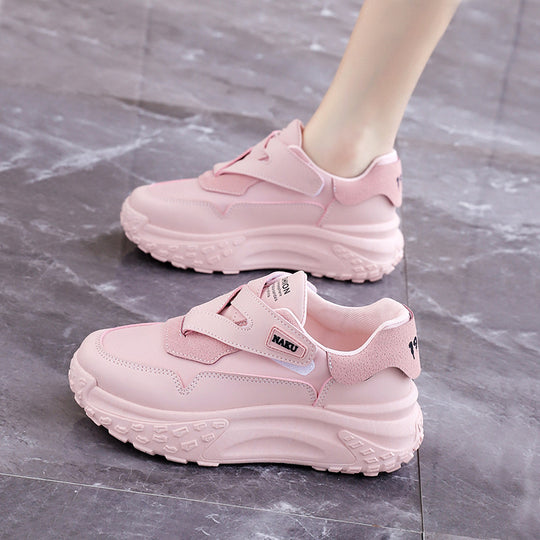 Damen Slipper Sneakers mit praktischem Klettverschluss und dämpfender Laufsohle R&B