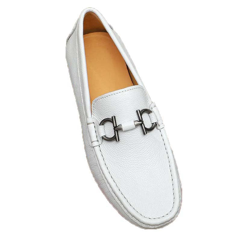 Damen Mokassins aus hochwertigem Leder mit elegantem Zierdetail R&B
