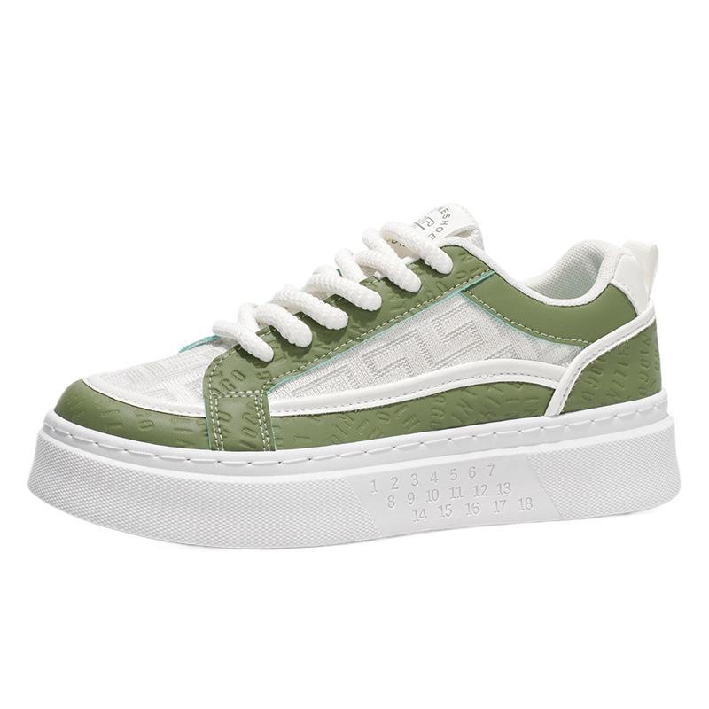 Damen Sportliche Sneaker mit atmungsaktiver Mesh-Oberfläche und rutschfester Sohle R&B