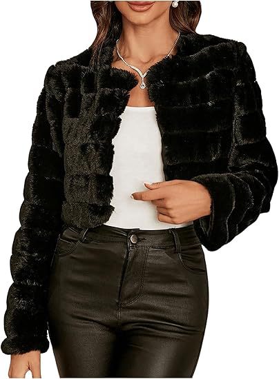 Damen modische Leopardenmuster Fleecejacke R&B