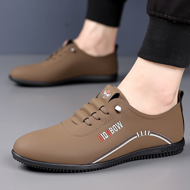 Herren Freizeit-Sneaker mit elastischem Schnürsystem und rutschfester Sohle