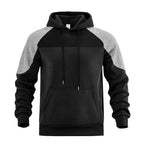 Herren Kapuzenpullover mit Sportlichem Design und Kontrastdetails R&B