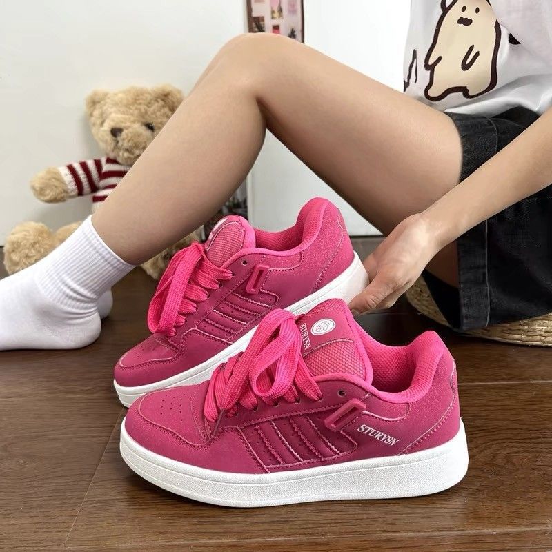 Damen Sportliche Sneakers mit rutschfester Sohle und atmungsaktivem Obermaterial