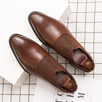 Damen elegante Slipper mit atmungsaktiver Oberflächenstruktur und rutschfester Sohle R&B