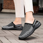 Damen Bequeme und luftige Clogs mit atmungsaktivem Obermaterial R&B
