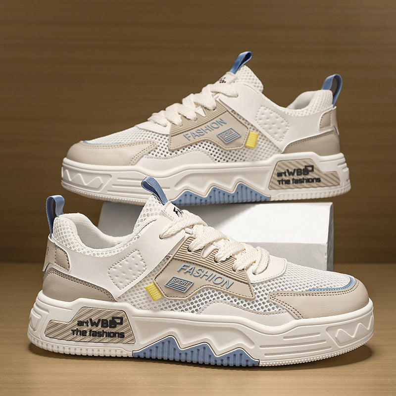 Damen Sportliche Sneakers mit atmungsaktivem Obermaterial und stoßdämpfender Sohle R&B