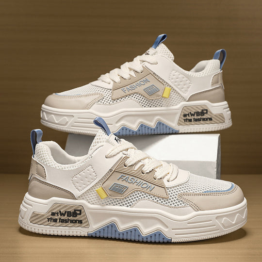 Damen Sportliche Sneakers mit atmungsaktivem Obermaterial und stoßdämpfender Sohle R&B