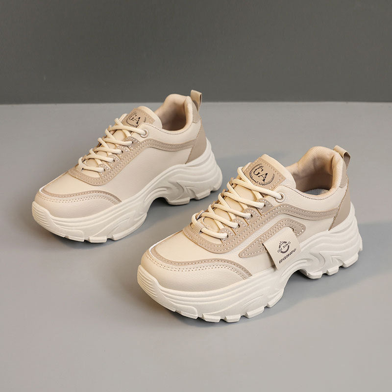 Damen Trendige Chunky Sneakers mit ausgeprägtem Sohlenprofil und atmungsaktivem Obermaterial R&B