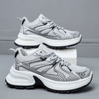 Damen Sportliche Sneakers mit atmungsaktiver Mesh-Oberfläche und stabilisierender Sohle R&B