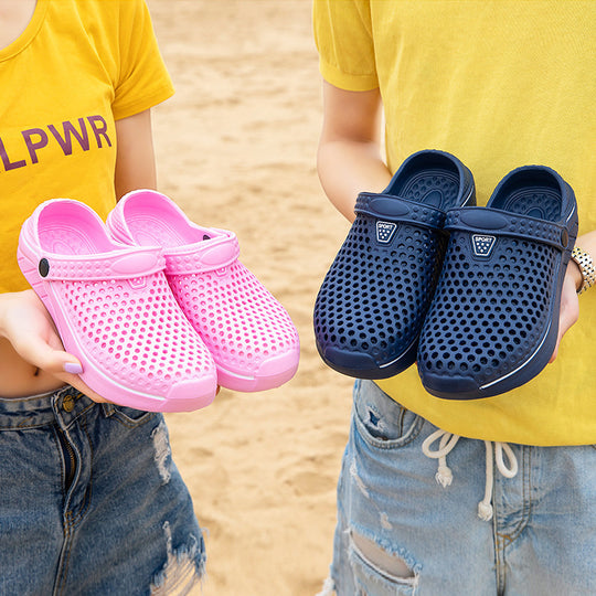 Damen Atmungsaktive Clogs mit rutschfester Sohle und flexiblem Design R&B