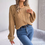 R&B | Zopfmuster Pullover aus Weichem Garn