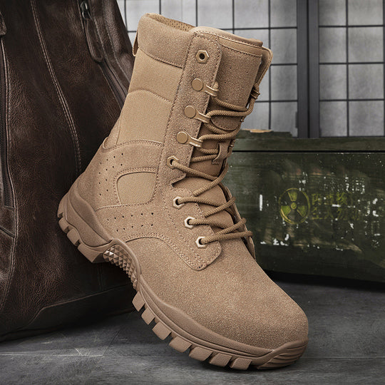 Herren robuste Einsatzstiefel mit hochfestem Obermaterial und rutschfester Sohle R&B