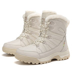 Damen Winterboots mit warmem Futter und rutschfester Sohle R&B