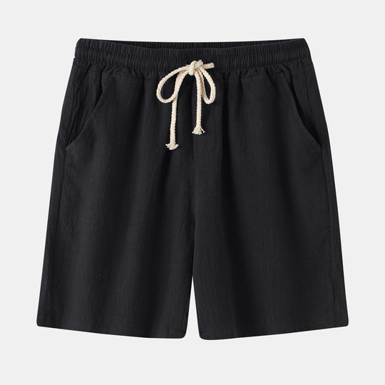 Herren Bermuda-Shorts mit elastischem Bund und seitlichen Taschen R&B