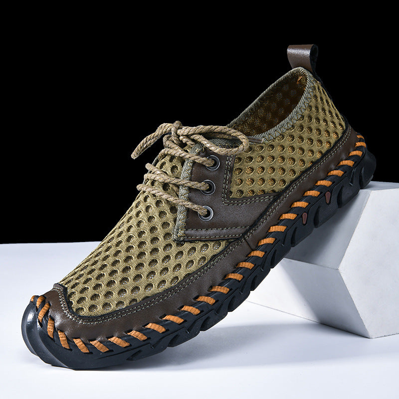 Herren Atmungsaktive Netzsneaker mit rutschfester Sohle R&B