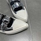 Damen Sneakers mit verstellbaren Schnallen und zeitgemäßem Design R&B