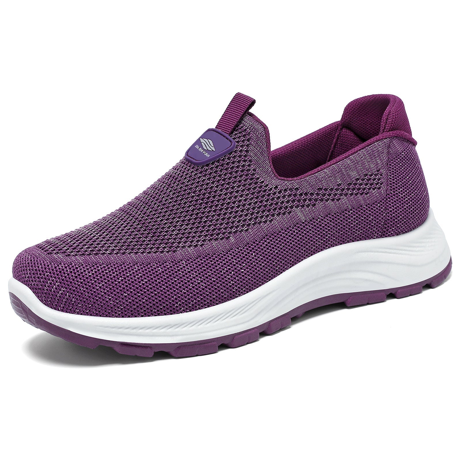 Damen Atmungsaktive Komfort-Sneaker mit elastischem Einsatz und dämpfender Sohle R&B